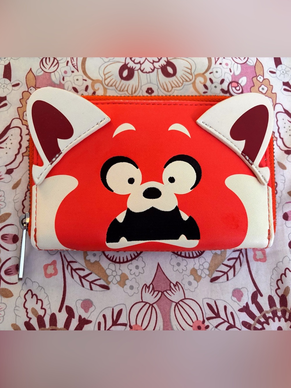 Loungefly Pixar Red Ombre Zip Wallet